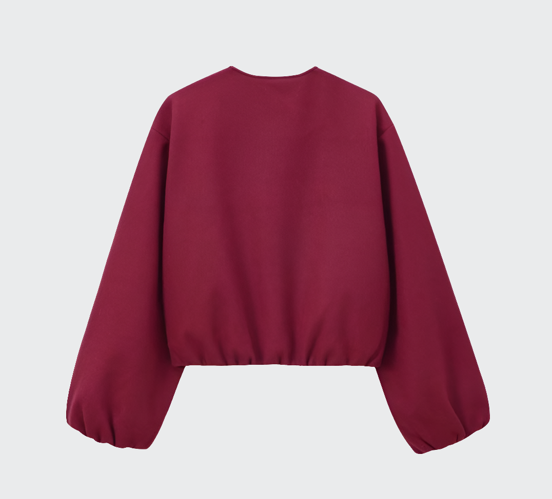 Virale Cropped Bomberjacke