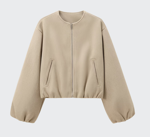 Virale Cropped Bomberjacke