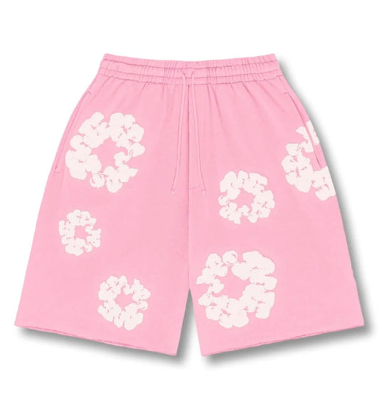 Flower Shorts Pink