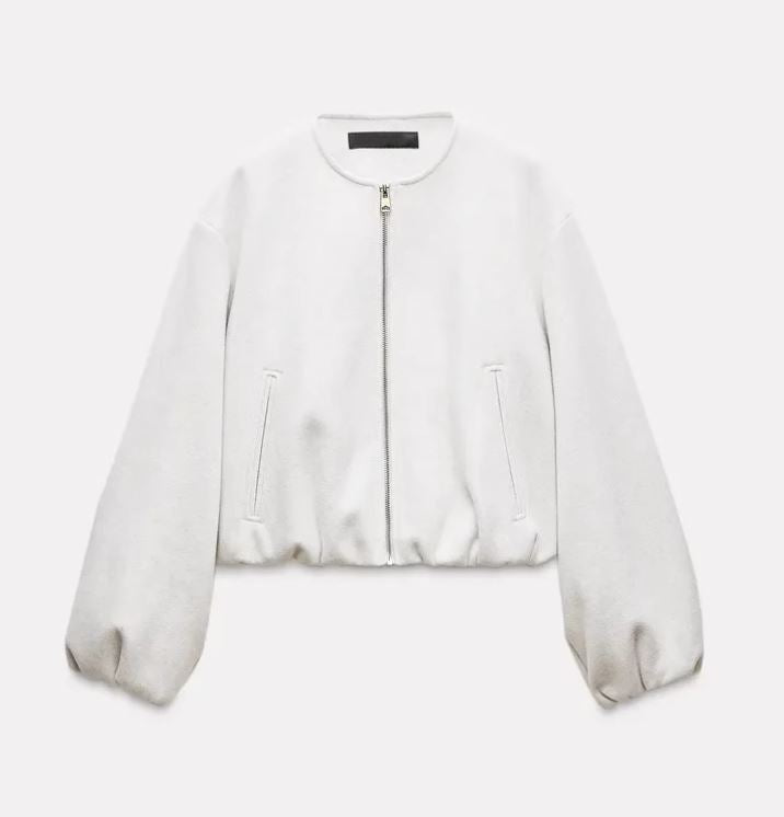 Virale Cropped Bomberjacke